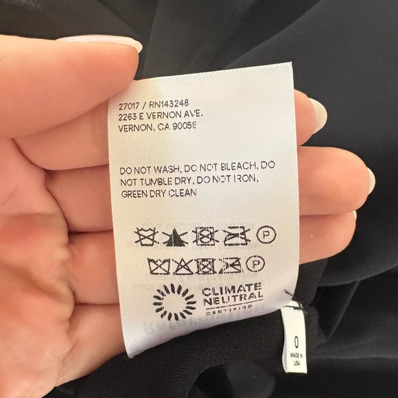 NWT REFORMATION Kourtney Side Slit Dress - Picture 14 of 16